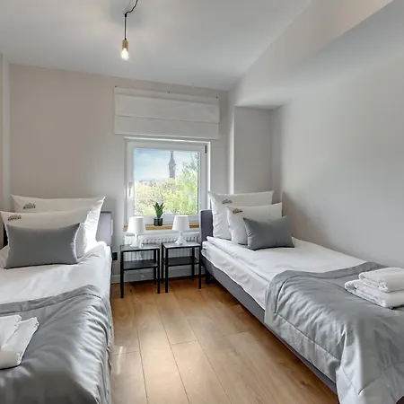 Appartamento Grunwaldzka Attic By Downtown Danzica