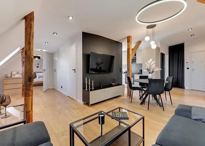 Daire Grunwaldzka Attic By Downtown *